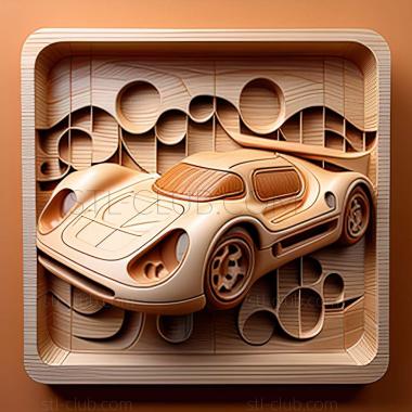 3D модель Porsche 907 (STL)